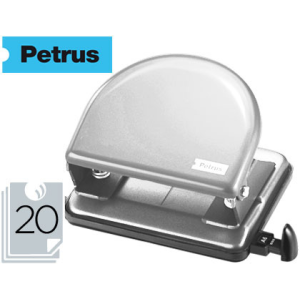 Taladrador petrus 52 c cromado capacidad 20 hojas