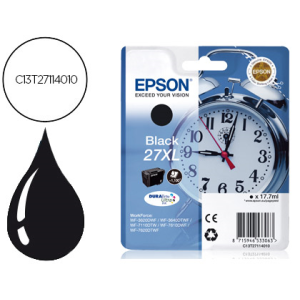 Ink-jet epson 27xl wf 3620 / 3640 / 7110 / 7610 / 7620 negro -1.100 pag-
