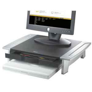 Soporte fellowes para monitor tft office suites ajustable en altura con bandeja 100/150x500x364 mm mm color