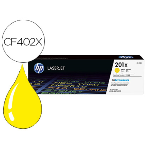 Toner hp 201x laserjet pro m252 / mfp m277 amarillo 2.300 pag