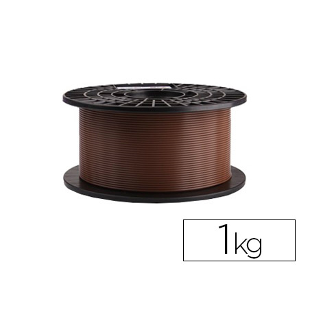 Filamento 3d colido gold pla 1,75 mm 1 kg marron