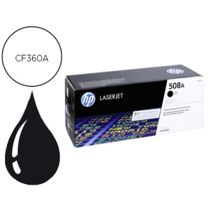 Toner hp 508a laserjet enterprise m552/553/577 negro 6.000 pag