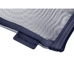 Bolsa zipper bag liderpapel poliester transpirable multiusos din a4 azul marino