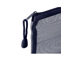 Bolsa zipper bag liderpapel poliester transpirable multiusos din a4 azul marino