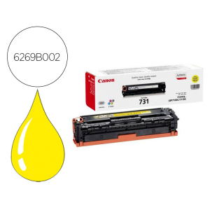 Toner canon 731 lbp7100cn / lbp7100cw / mf623cn / mf628cw / mf8230cn/ mf8280cw amarillo 1500pag