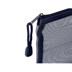 Bolsa zipper bag liderpapel poliester transpirable multiusos din a6 azul marino