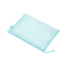 Bolsa zipper bag liderpapel poliester transpirable multiusos din a5 azul pastel