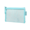 Bolsa zipper bag liderpapel poliester transpirable multiusos din a6 azul pastel