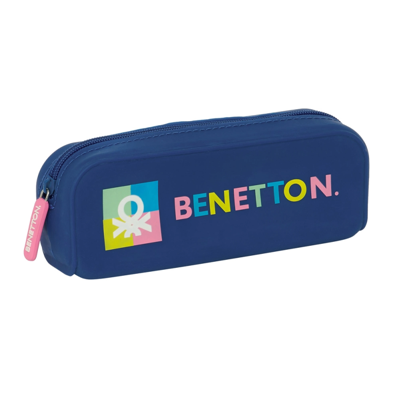 Bolso escolar portatodo safta silicona benetton cool 55x185x75 mm