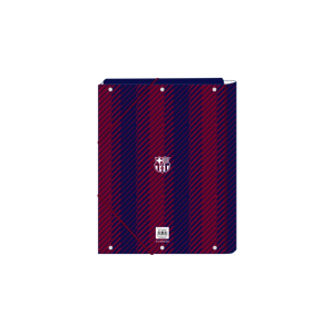 Carpeta carton folio gomas solapas safta f.c. barcelona