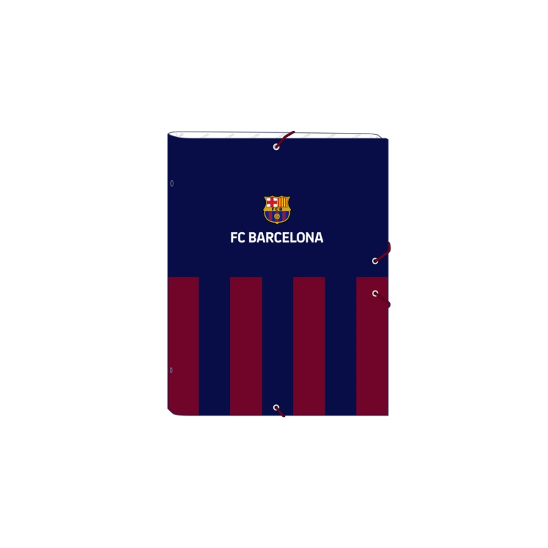 Carpeta clasificadora safta folio carton 12 departamentos f.c. barcelona