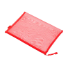 Bolsa zipper bag liderpapel poliester transpirable multiusos din a4 rojo
