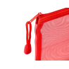 Bolsa zipper bag liderpapel poliester transpirable multiusos din a5 rojo