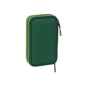 Plumier escolar safta doble pequeño 28 piezas resistente al agua real betis balompie 195x125x40 mm