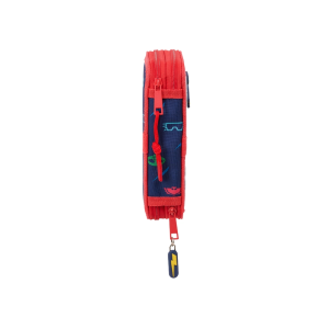 Plumier escolar safta doble pequeño 28 piezas pjmasks ready 195x125x40 mm