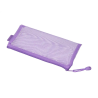 Bolsa zipper bag liderpapel poliester transpirable multiusos ticket 230x115 mm morado pastel