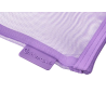 Bolsa zipper bag liderpapel poliester transpirable multiusos ticket 230x115 mm morado pastel