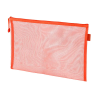 Bolsa zipper bag liderpapel poliester transpirable multiusos din a4 naranja