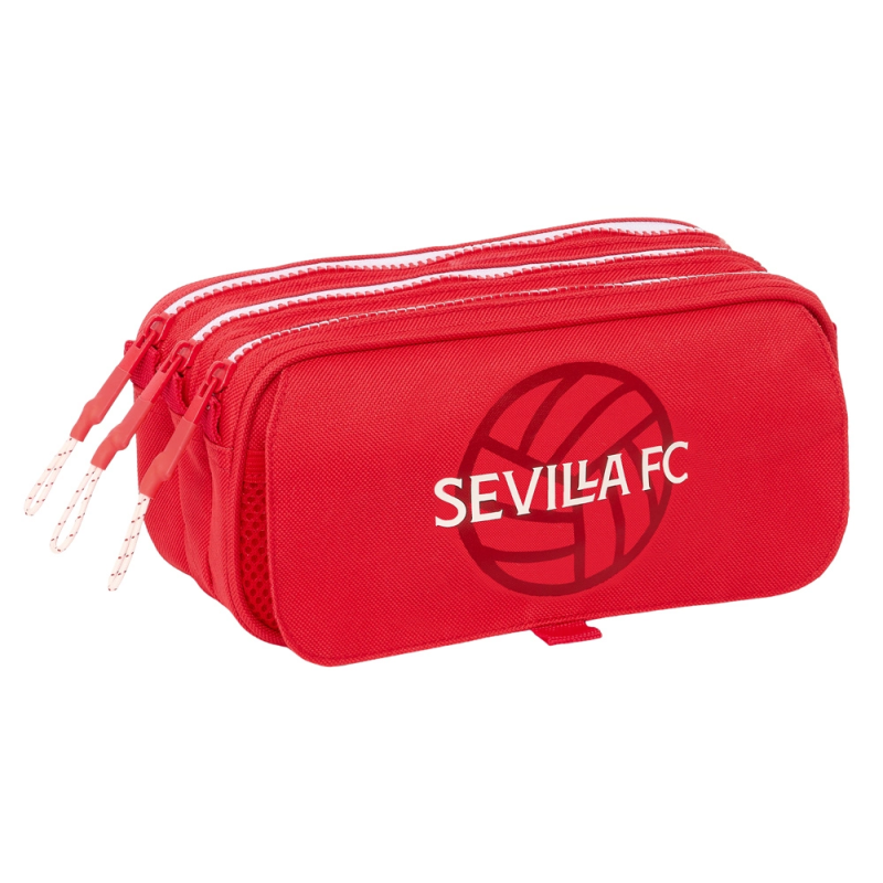 Bolso escolar portatodo safta triple big sevilla f.c. corporativa 100x215x80 mm
