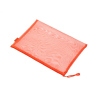 Bolsa zipper bag liderpapel poliester transpirable multiusos din a5 naranja