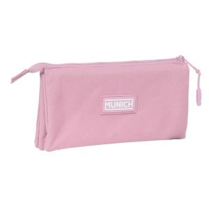 Bolso escolar portatodo safta triple munich basics girl 120x220x30 mm