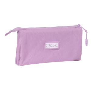 Bolso escolar portatodo safta triple munich basics girl 120x220x30 mm