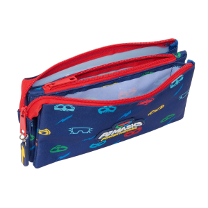 Bolso escolar portatodo safta triple pjmasks ready 120x220x30 mm