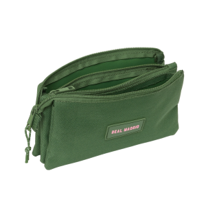 Bolso escolar portatodo safta triple real madrid girl 120x220x30 mm