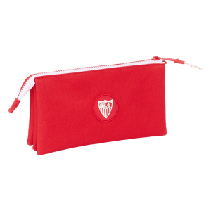 Bolso escolar portatodo safta triple sevilla f.c. corporativa 120x220x30 mm