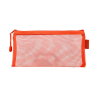 Bolsa zipper bag liderpapel poliester transpirable multiusos ticket 230x115 mm naranja