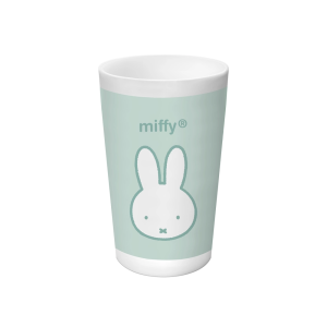 Set de platos cubiertos y vaso safta miffy menta 260x260x90 mm