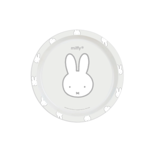 Set de platos cubiertos y vaso safta miffy menta 260x260x90 mm