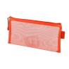 Bolsa zipper bag liderpapel poliester transpirable multiusos ticket 230x115 mm naranja