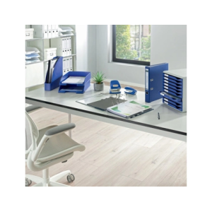 Archivador de palanca leitz 180 din a4 maxi polipropileno lomo 80 mm color azul