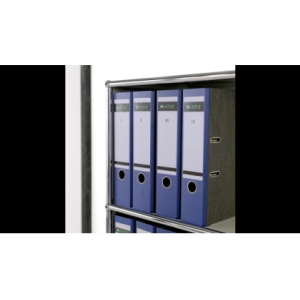 Archivador de palanca leitz 180 din a4 maxi polipropileno lomo 80 mm color azul