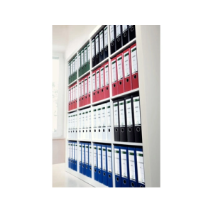 Archivador de palanca leitz 180 din a4 maxi polipropileno lomo 80 mm color azul
