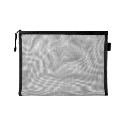 Bolsa zipper bag liderpapel poliester transpirable multiusos din a5 negro