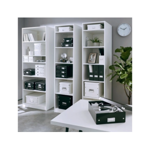 Fichero cd leitz click&store carton plastificado capacidad 30 cd color negro 143x147x352 mm