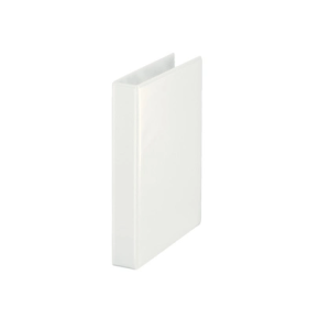 Carpeta canguro esselte basica 2 anillas mixtas 25 mm din a4 plastico color blanco