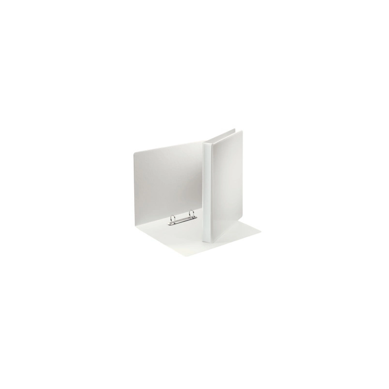 Carpeta canguro esselte basica 2 anillas mixtas 40 mm din a4 plastico color blanco
