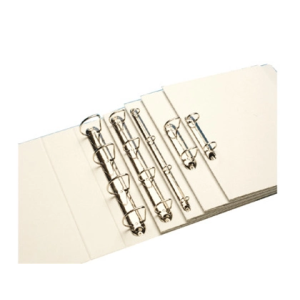 Carpeta canguro esselte basica 4 anillas mixtas 40 mm din a4 plastico color blanco