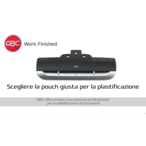 Bolsa de plastificar gbc din a4 2x125 micras mate caja de 100 unidades