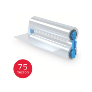 Repuesto para plastificadora gbc foton din a4 75 micras bobina 56,4 mt brillo