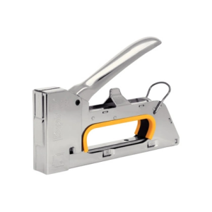 Grapadora rapid clavadora pro r23e metalica cromada usa grapas n 13