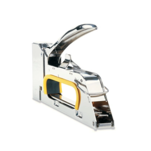 Grapadora rapid clavadora pro r23e metalica cromada usa grapas n 13