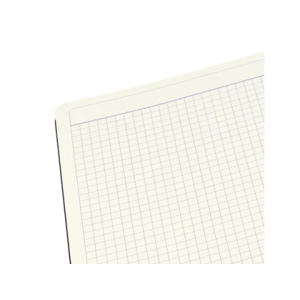 Cuaderno con gomilla leitz complete tapa dura din a4 80 hojas cuadro 5 mm color negro