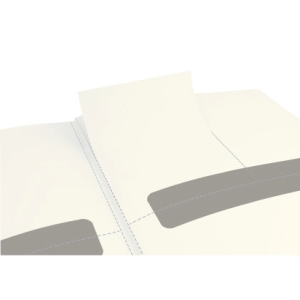 Cuaderno con gomilla leitz complete tapa dura din a4 80 hojas cuadro 5 mm color negro