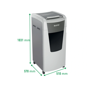 Destructora de documentos leitz iq auto+ office pro 600 capacidad de corte 600 hojas destruye grapas y clips