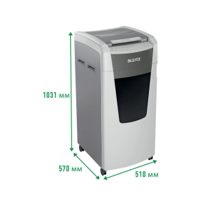 Destructora de documentos leitz iq auto+ office pro 600 capacidad de corte 600 hojas destruye grapas y clips