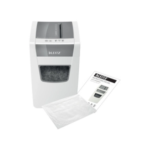 Destructora de documentos leitz iq slim home office 150 capacidad de corte 10 hojas destruye grapas y clips